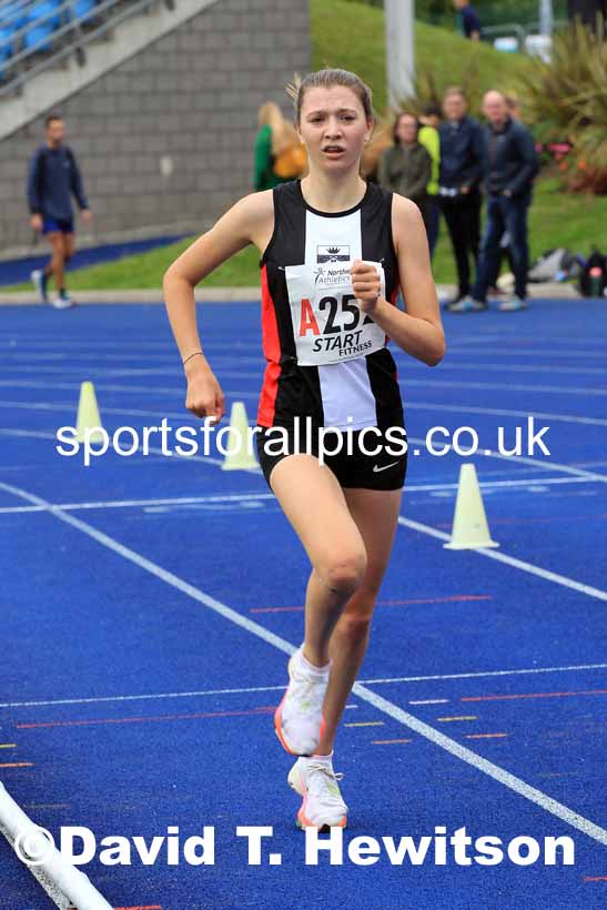 Womens under-17s 2022 Northern Road Relays, SportsCity, Manchester. Photo: David T. Hewitson/Sports for All Pics